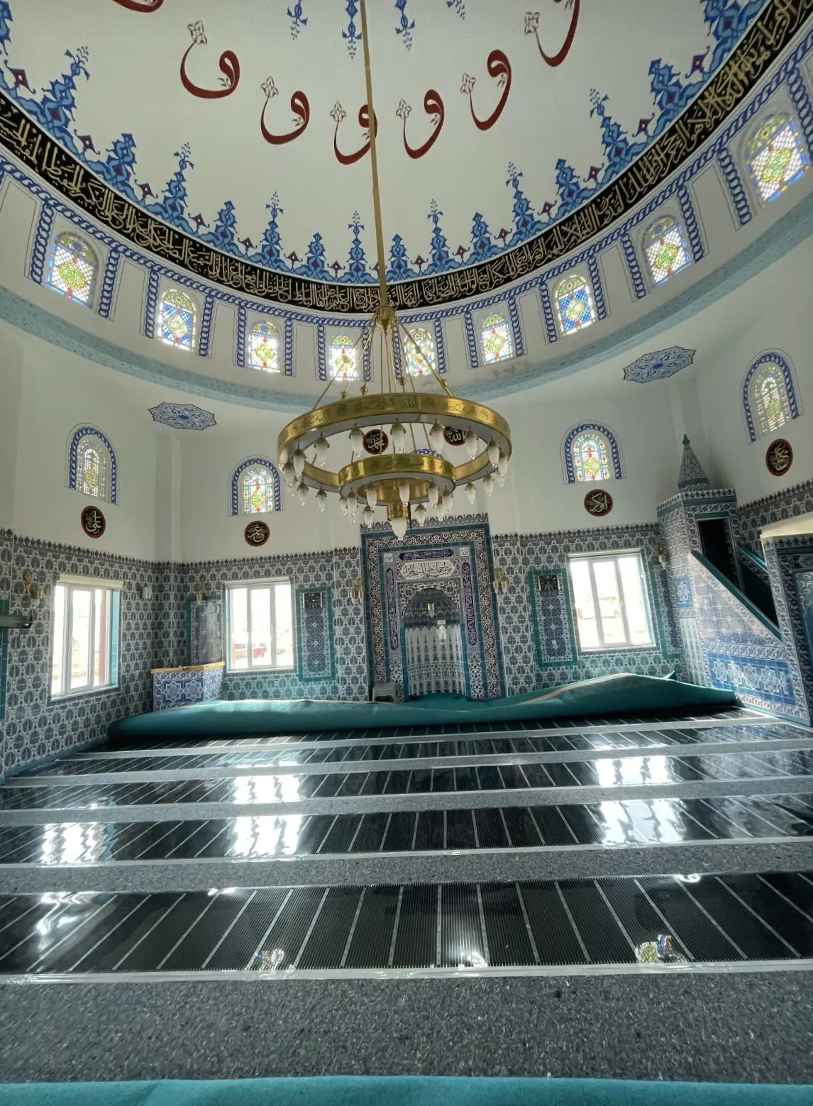 Adıyaman cami ısıtma uygulaması 3
