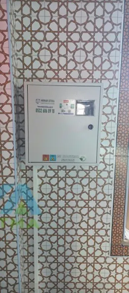 Afyonkarahisar cami ısıtma uygulaması 1