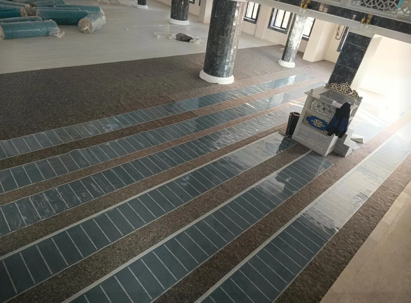 Ardahan cami ısıtma uygulaması 2