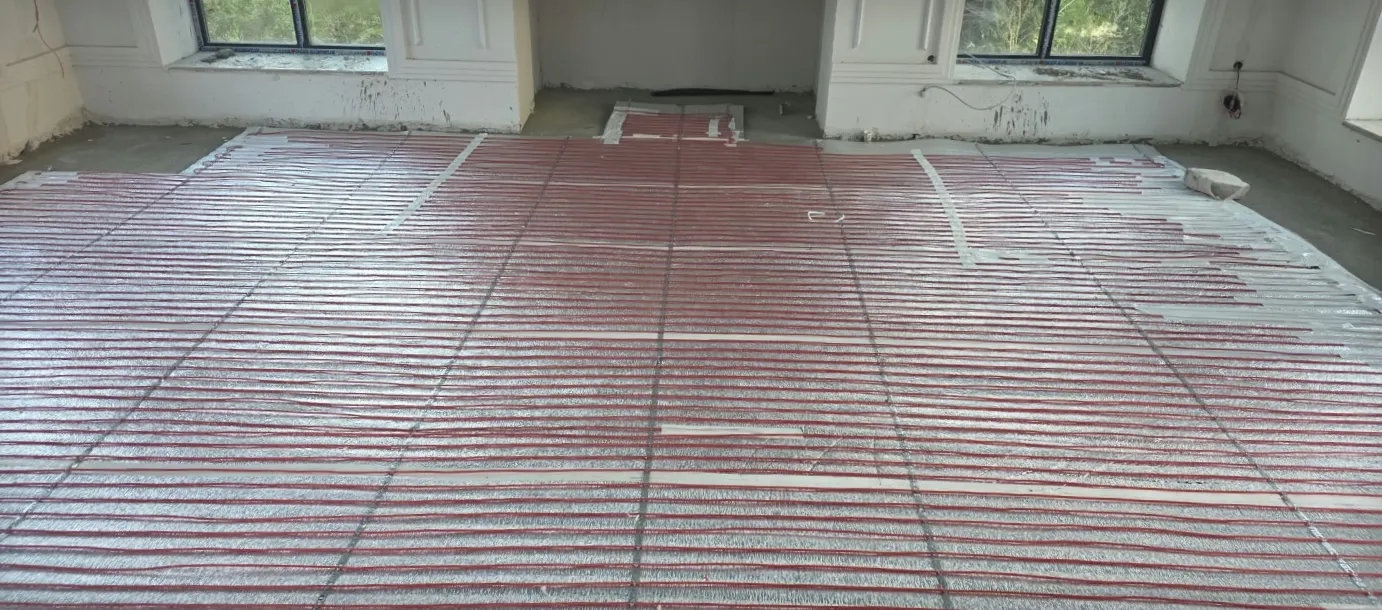 Aydın parke altı ısıtma uygulaması 4