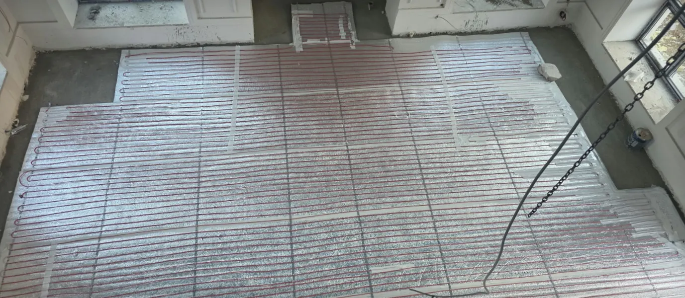 Aydın şap altı elektrikli ısıtma uygulaması 4