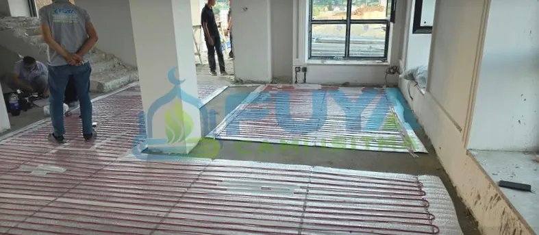 Balıkesir şap altı elektrikli ısıtma uygulaması 2