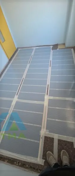 Bartın halı altı ısıtma uygulaması 2