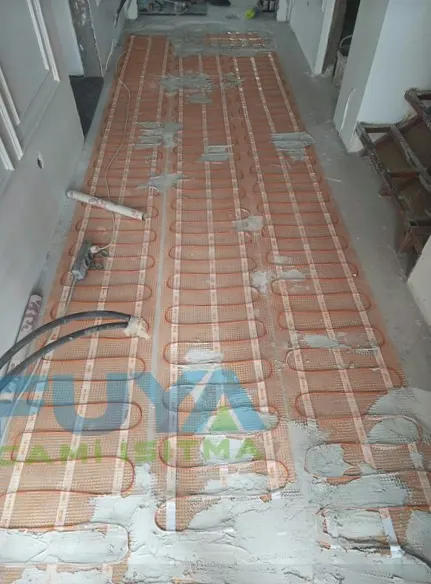 Bayburt şap altı elektrikli ısıtma uygulaması 1