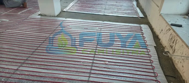 Bingöl şap altı elektrikli ısıtma uygulaması 1