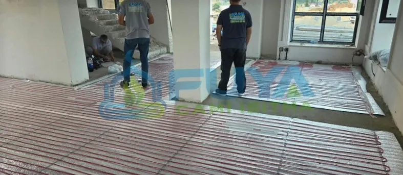 Bingöl şap altı elektrikli ısıtma uygulaması 4