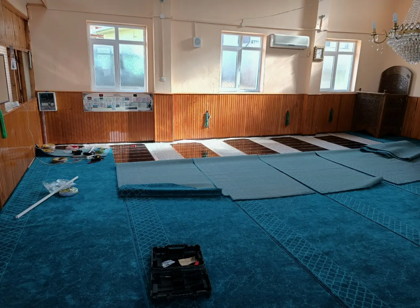 Bitlis cami ısıtma uygulaması 3