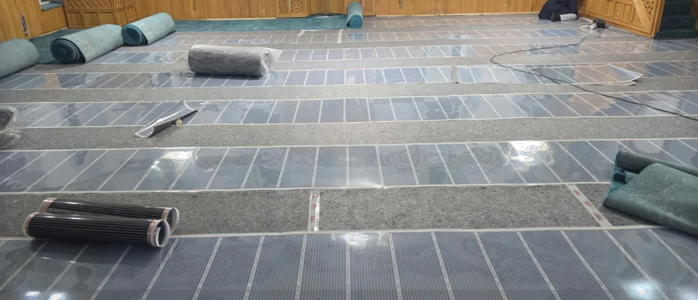 Bolu halı altı ısıtma uygulaması 1