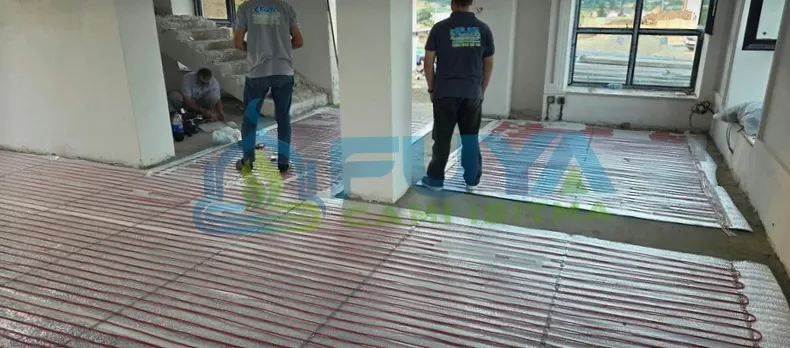 Bolu şap altı elektrikli ısıtma uygulaması 3