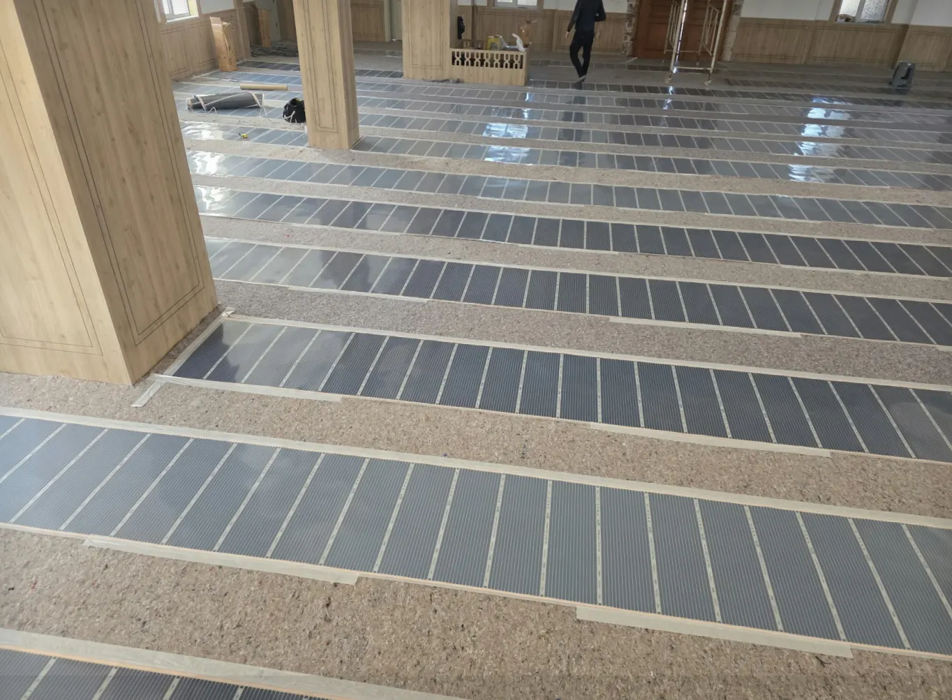 Burdur halı altı ısıtma uygulaması 4