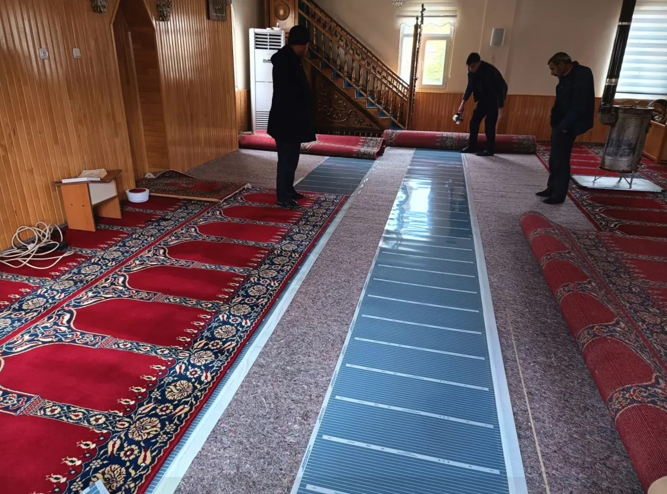 Burdur parke altı ısıtma uygulaması 3