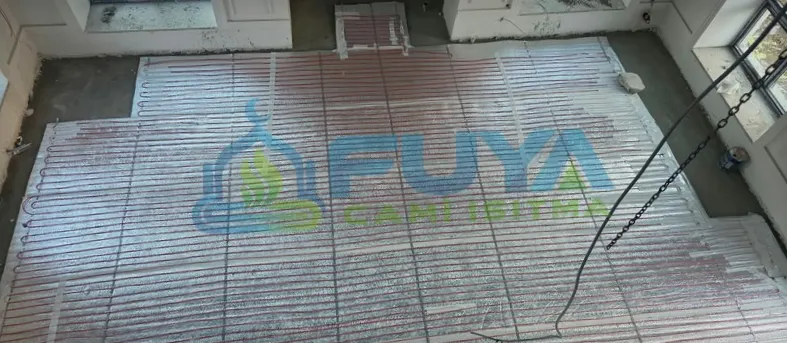 Burdur şap altı elektrikli ısıtma uygulaması 1