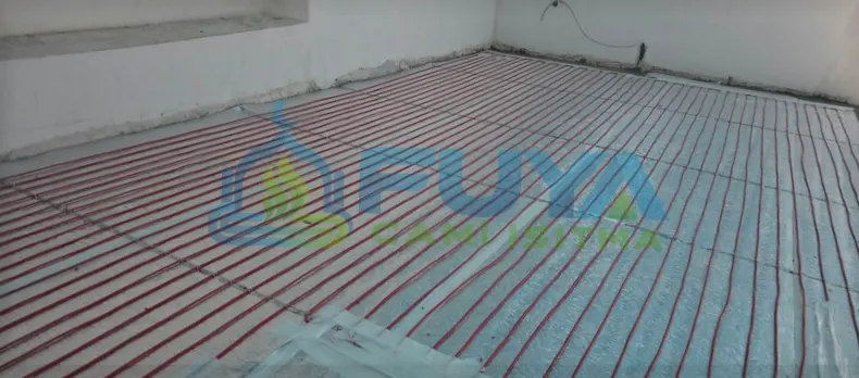 Burdur şap altı elektrikli ısıtma uygulaması 4