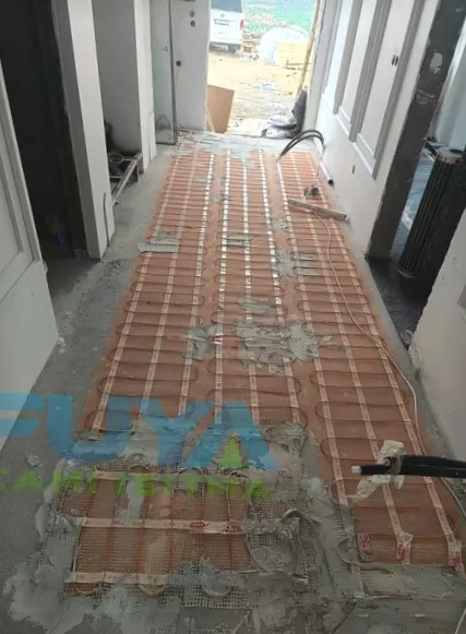 Bursa şap altı elektrikli ısıtma uygulaması 3
