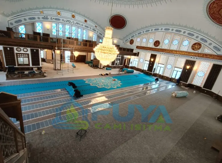 Çanakkale cami ısıtma uygulaması 2
