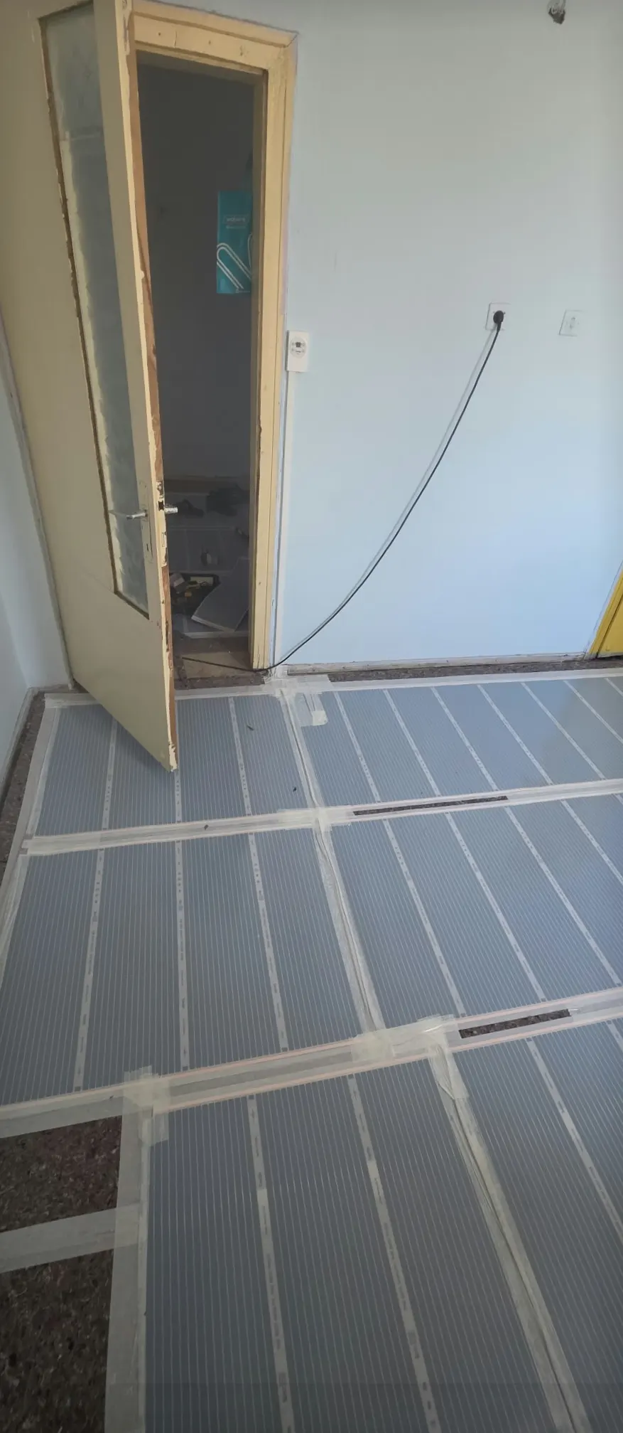 Çankırı parke altı ısıtma uygulaması 3