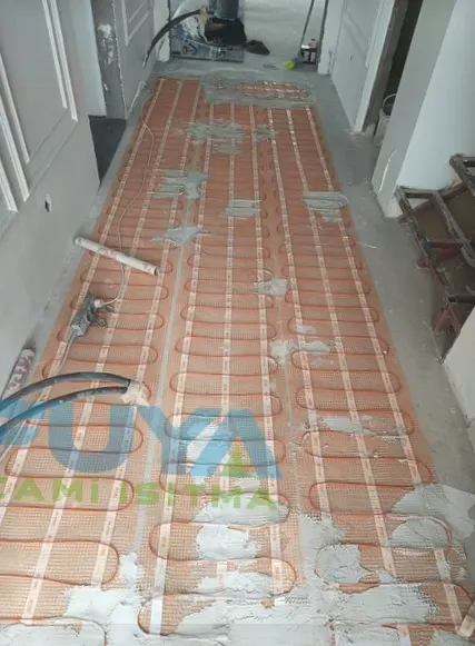 Çankırı şap altı elektrikli ısıtma uygulaması 4