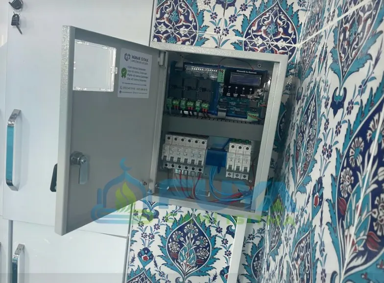 Çorum cami ısıtma uygulaması 3