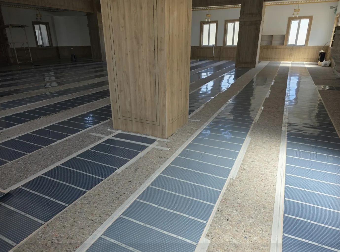 Denizli halı altı ısıtma uygulaması 1