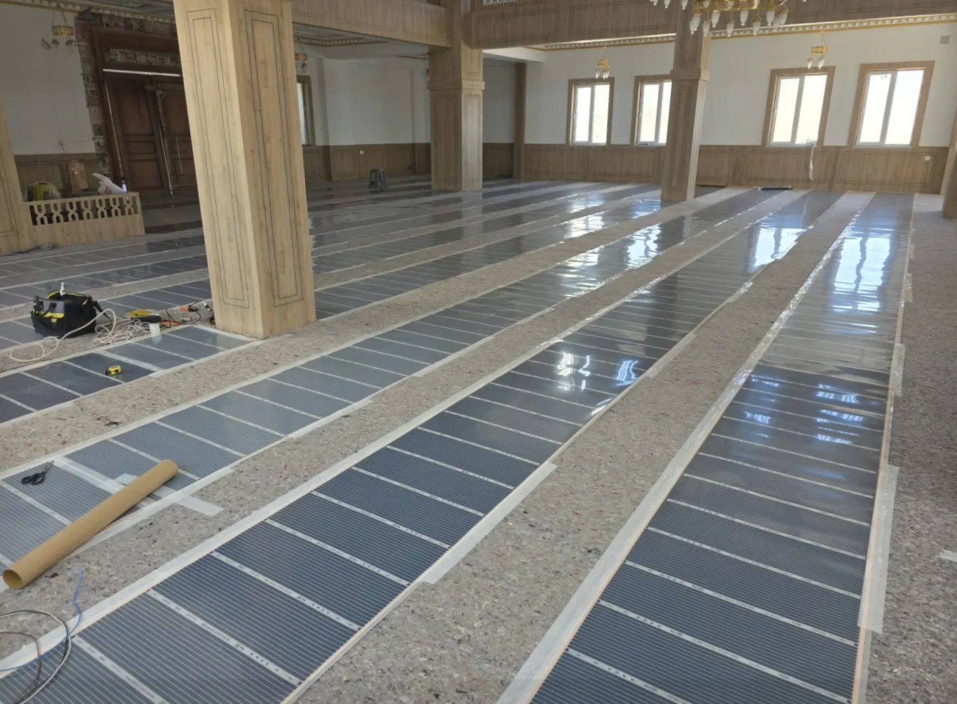 Denizli halı altı ısıtma uygulaması 2