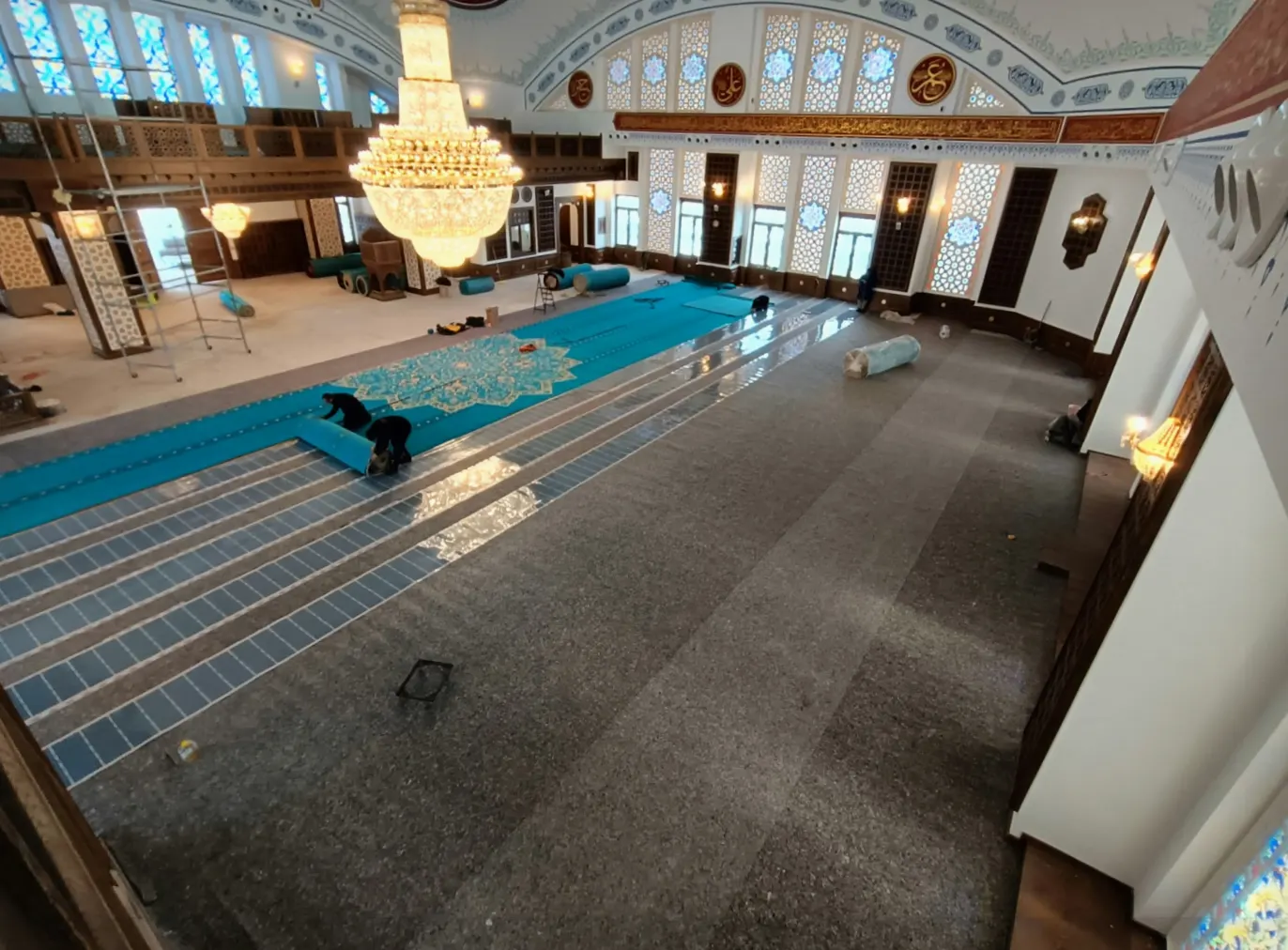 Denizli parke altı ısıtma uygulaması 3