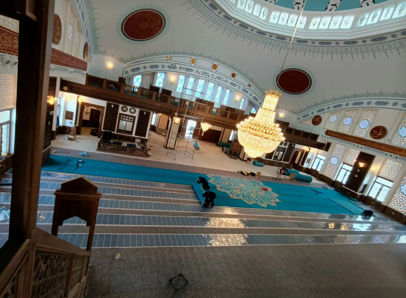 Denizli parke altı ısıtma uygulaması 4
