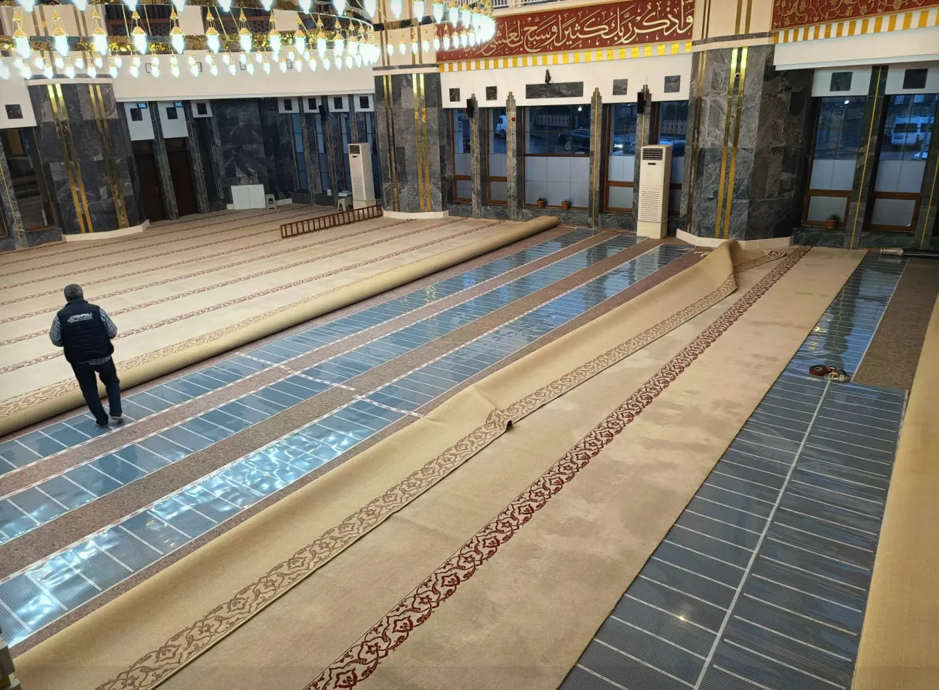Diyarbakır parke altı ısıtma uygulaması 4