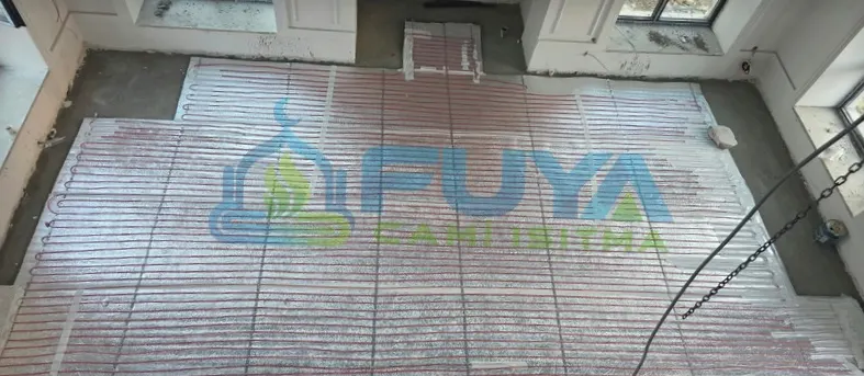 Diyarbakır şap altı elektrikli ısıtma uygulaması 4