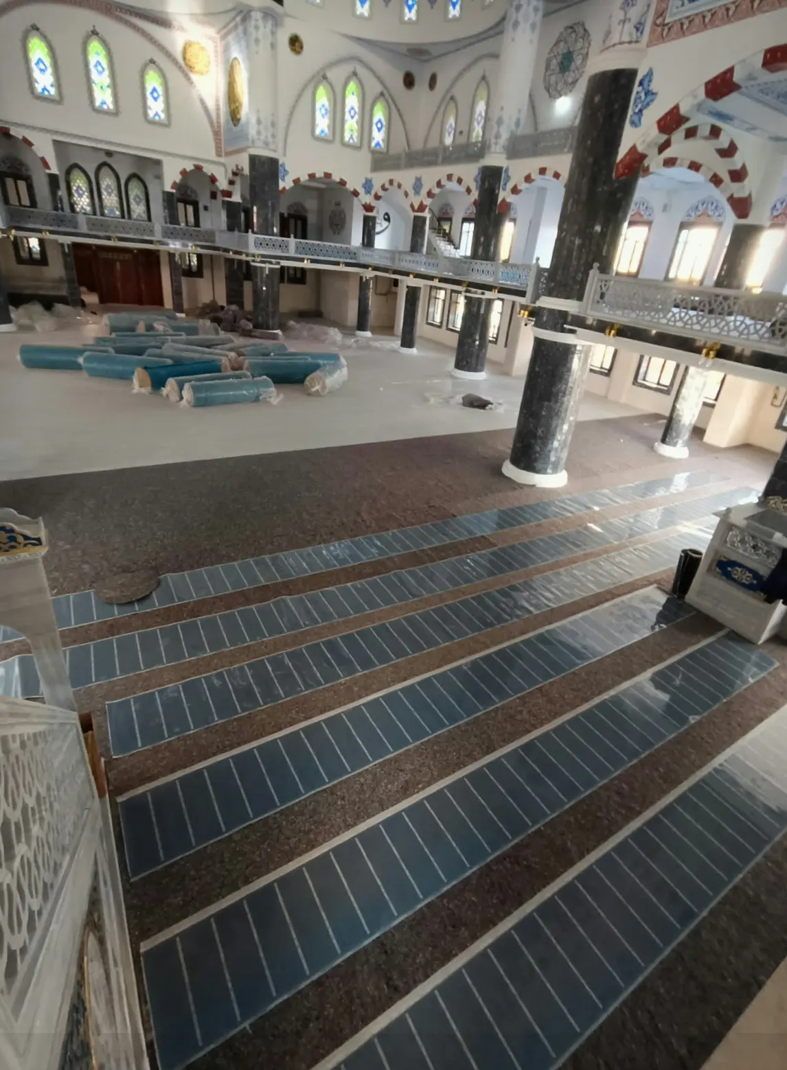 Düzce cami ısıtma uygulaması 1