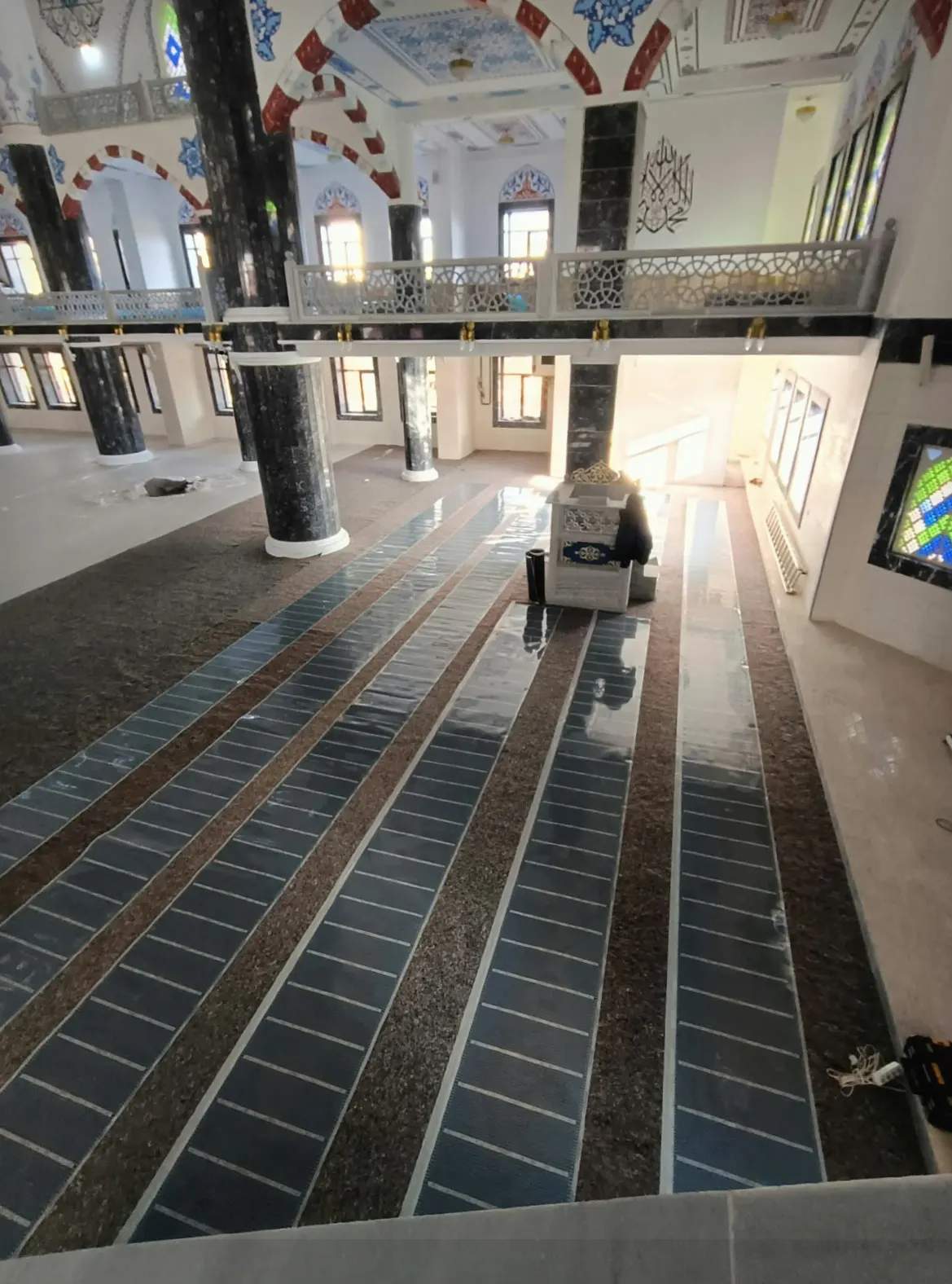 Düzce cami ısıtma uygulaması 2