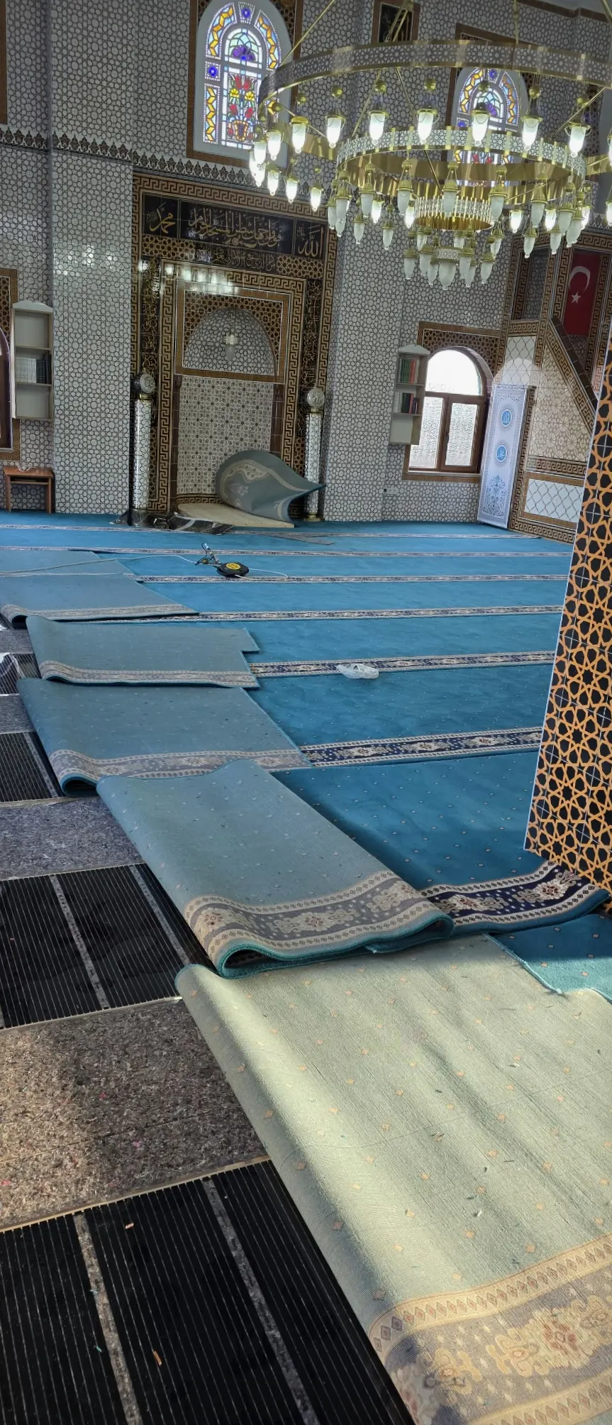 Düzce halı altı ısıtma uygulaması 1