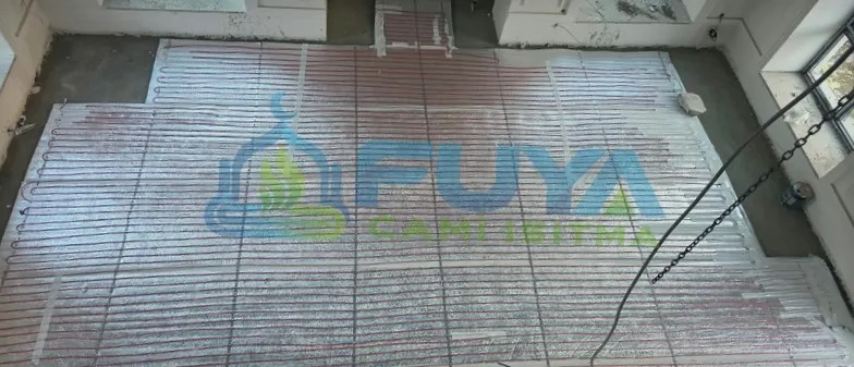 Düzce şap altı elektrikli ısıtma uygulaması 3