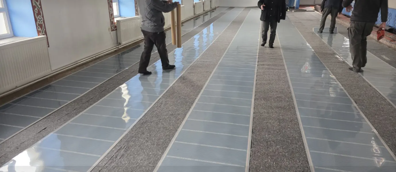 Elazığ halı altı ısıtma uygulaması 1