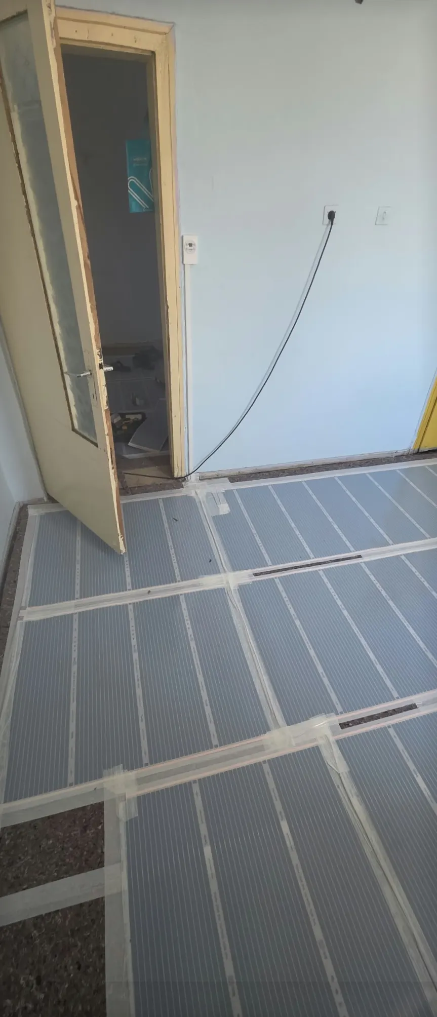 Elazığ parke altı ısıtma uygulaması 2