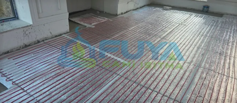 Elazığ şap altı elektrikli ısıtma uygulaması 1