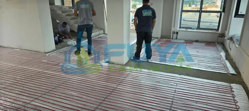 Elazığ şap altı elektrikli ısıtma uygulaması 2