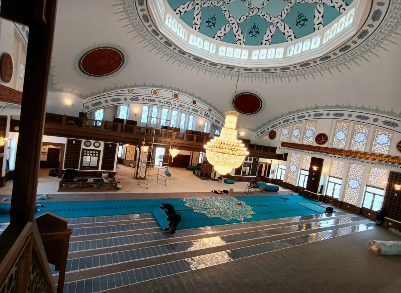 Erzurum parke altı ısıtma uygulaması 1
