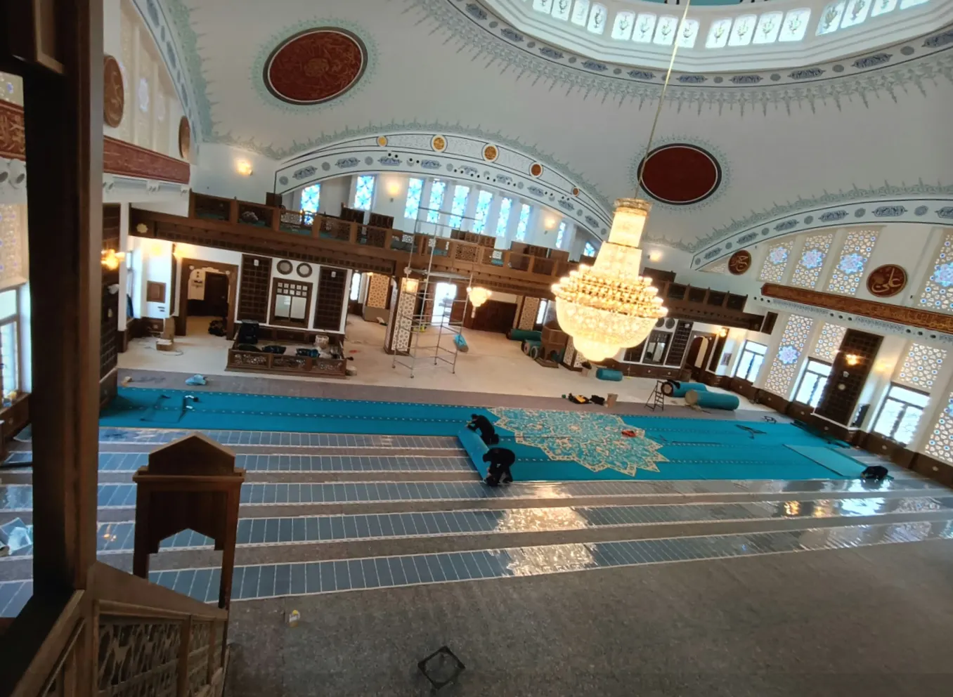 Erzurum parke altı ısıtma uygulaması 3