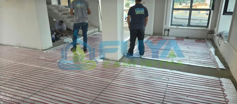 Erzurum şap altı elektrikli ısıtma uygulaması 1