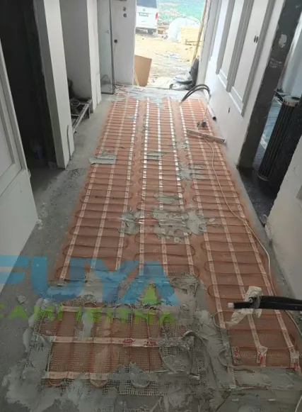 Erzurum şap altı elektrikli ısıtma uygulaması 2