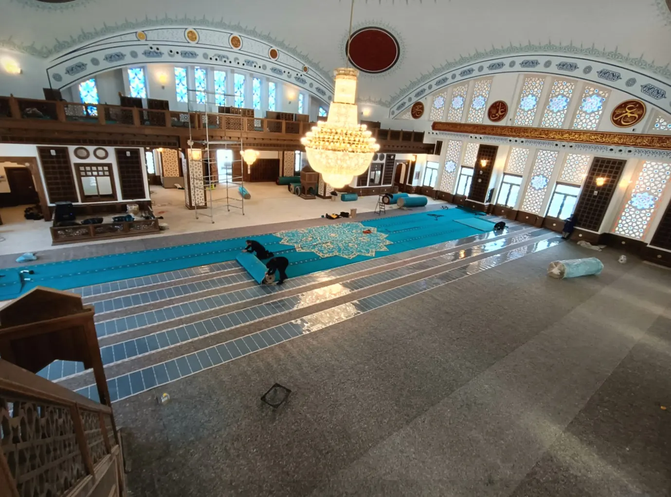 Hatay parke altı ısıtma uygulaması 1