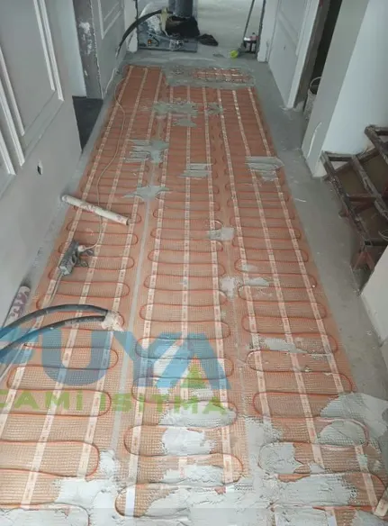 Hatay şap altı elektrikli ısıtma uygulaması 1