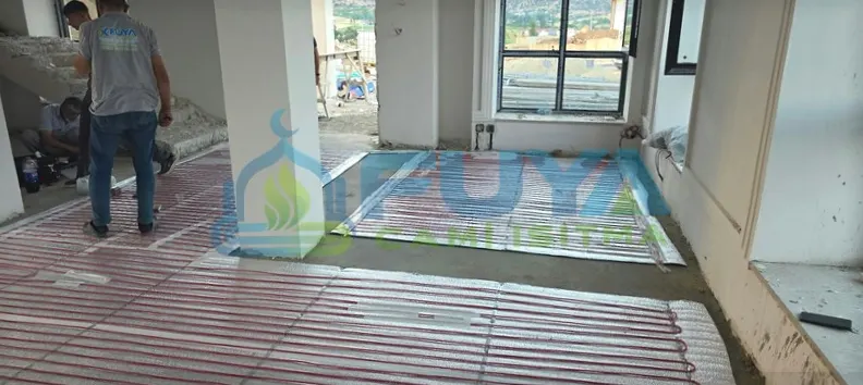 İstanbul şap altı elektrikli ısıtma uygulaması 2