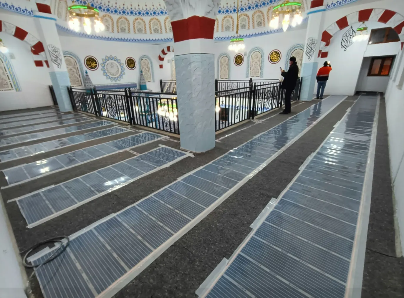 Kahramanmaraş parke altı ısıtma uygulaması 1