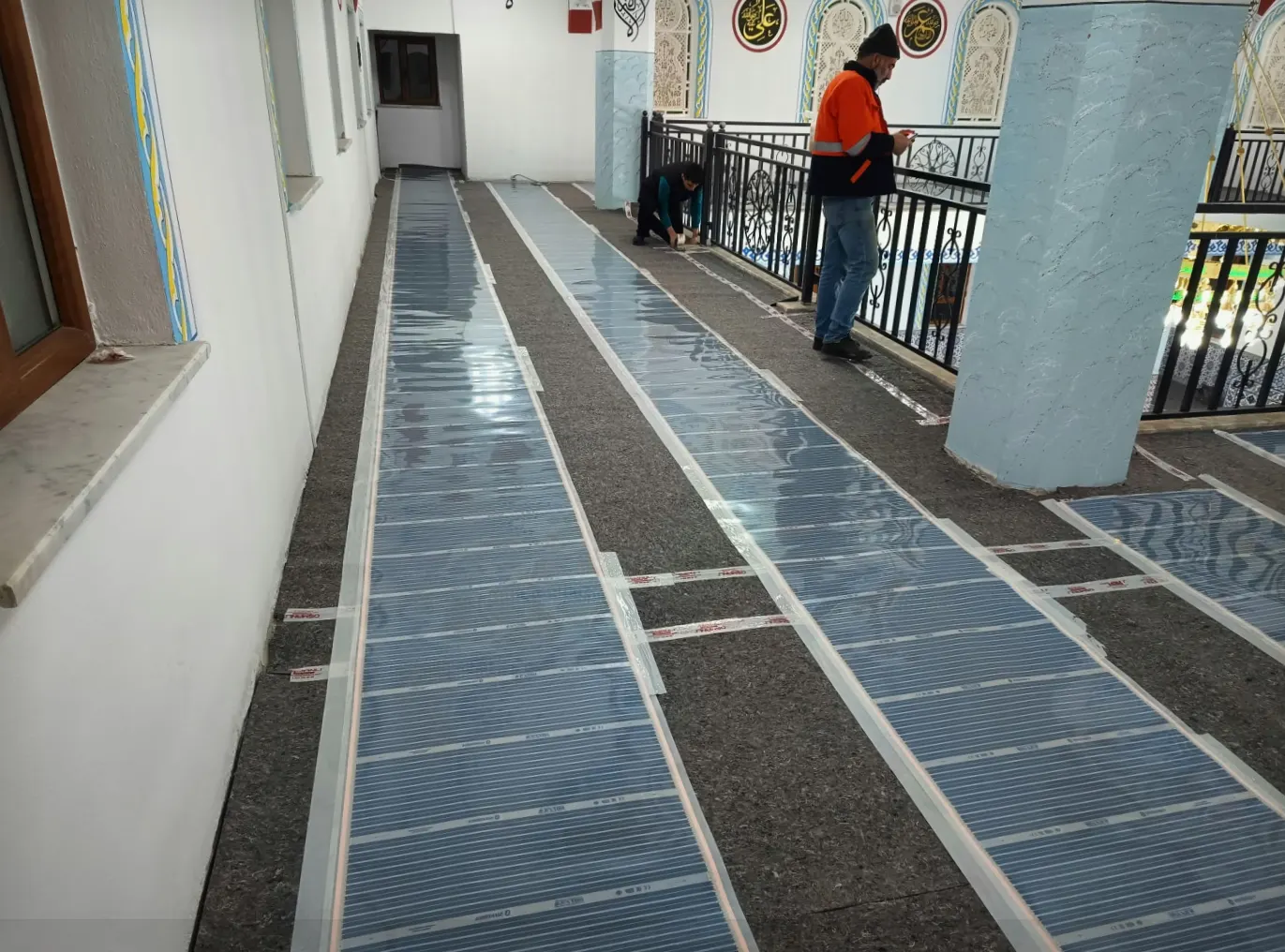 Kahramanmaraş parke altı ısıtma uygulaması 3