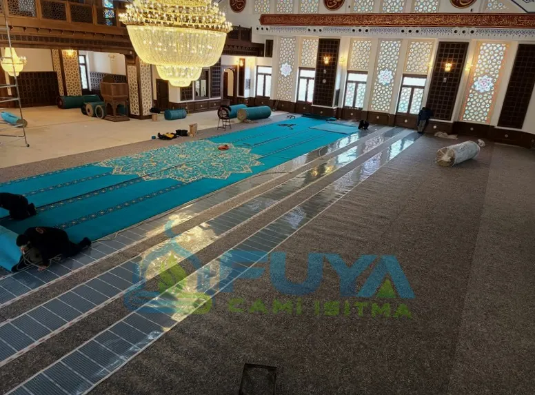Kayseri cami ısıtma uygulaması 1