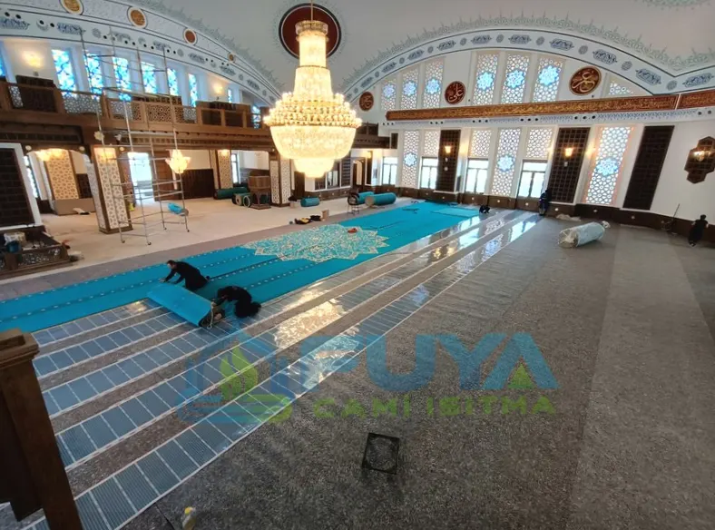 Kayseri cami ısıtma uygulaması 2