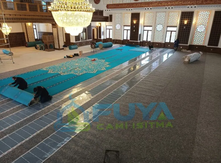 Kayseri cami ısıtma uygulaması 3