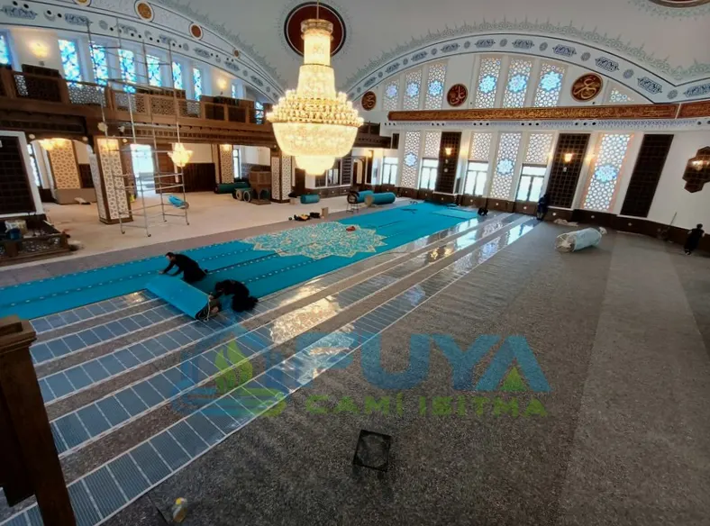 Kilis cami ısıtma uygulaması 2