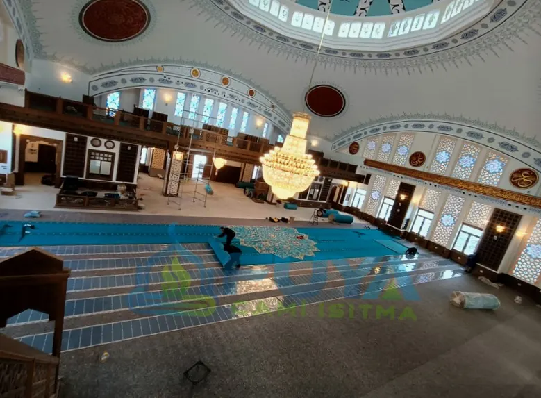 Manisa cami ısıtma uygulaması 2